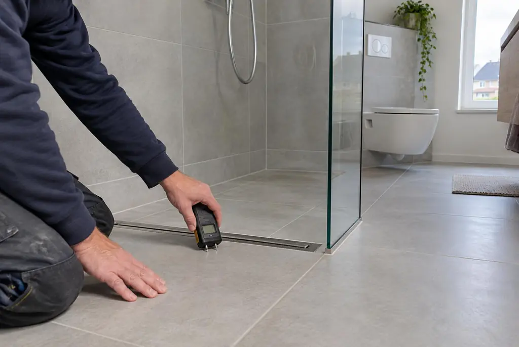 Lekdetectie Brummen – badkamer in een nieuwbouwwoning