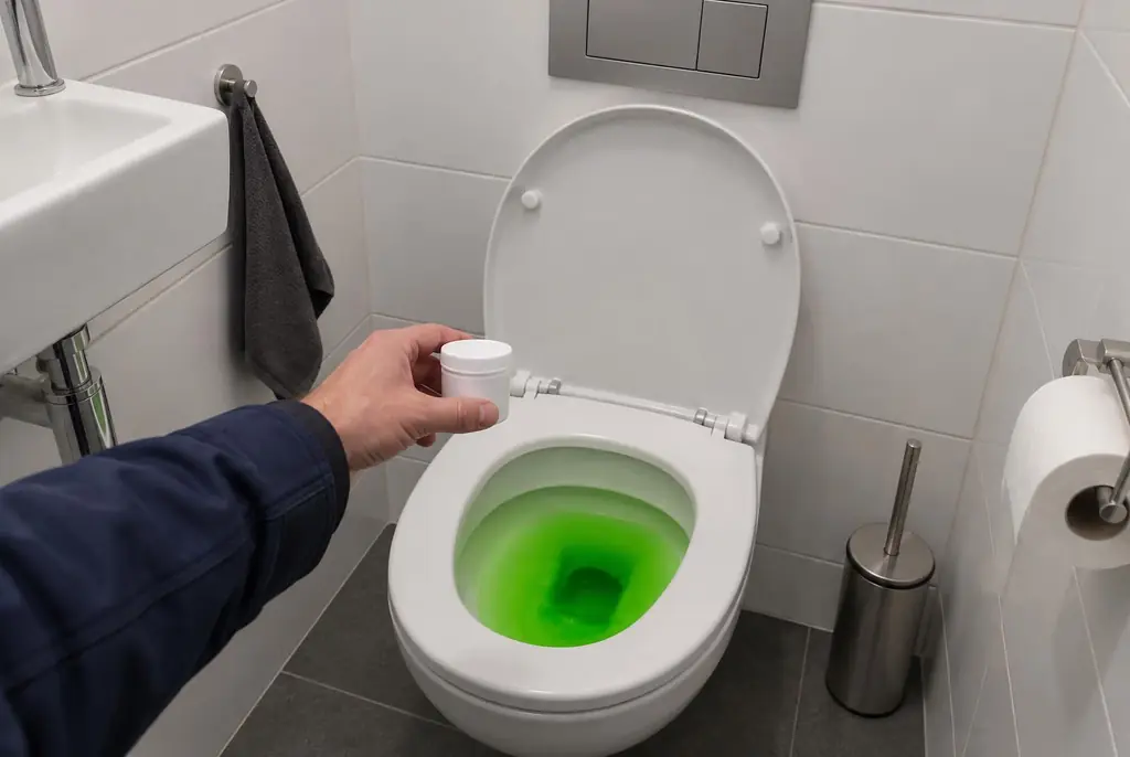 Lekdetectie Brummen – kleurstoftest bij een lekkend toilet